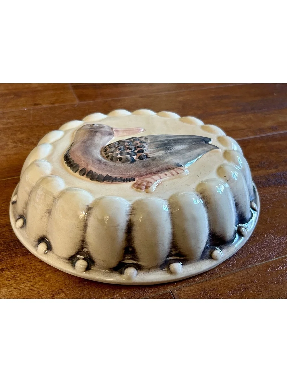 Vintage Italian Ceramic Duck Mold Dish by Marco e Cristina